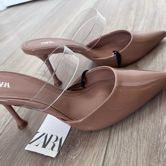 Escarpins heels Zara nude - Picture 2 of 4